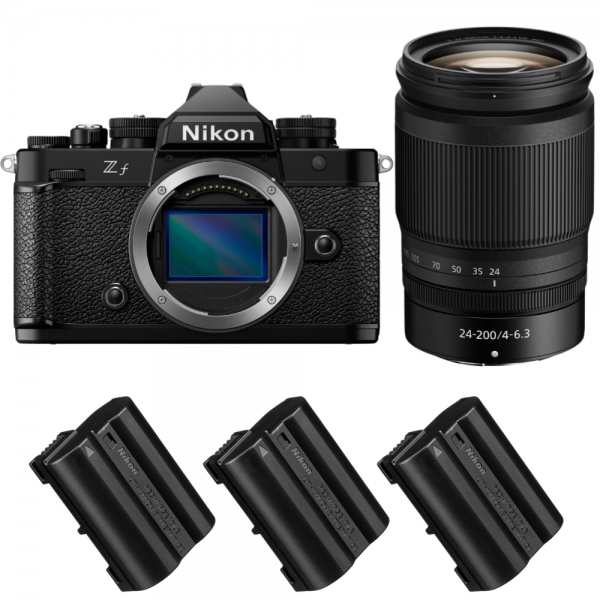 Nikon Zf + 24-200mm f/4-6.3 VR + 3 Nikon EN-EL15C|MCZ DIRECT