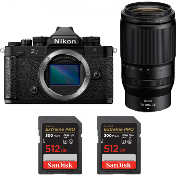 Nikon Zf + 70-180mm f/2.8 + 2 SanDisk 512GB Extreme PRO UHS-II SDXC 300 MB/s-1