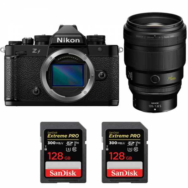 Nikon Zf + 135mm f/1.8 S Plena + 2 SanDisk 128GB Extreme PRO UHS-II SDXC 300 MB/s-1