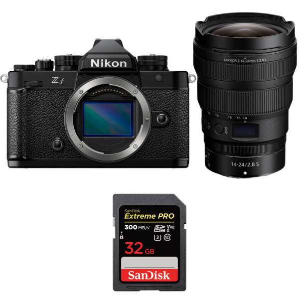 Nikon Zf + 14-24mm f/2.8 S + 1 SanDisk 32GB Extreme PRO UHS-II SDXC 300 MB/s-1