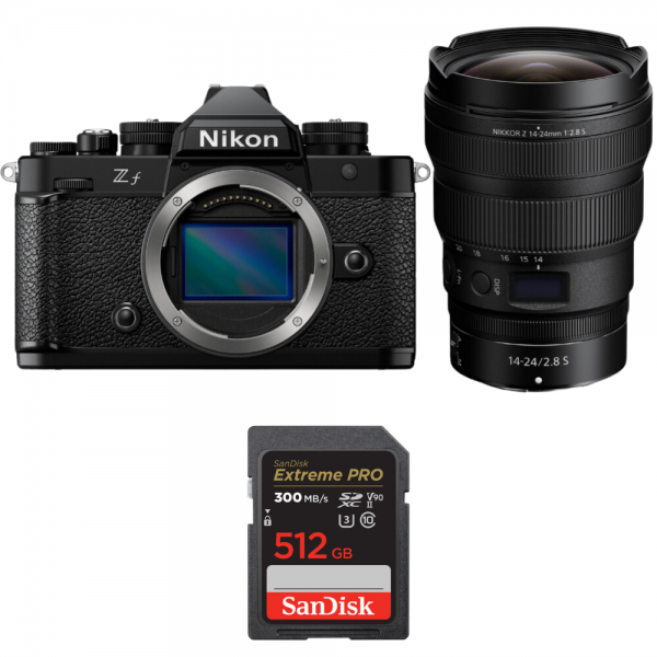 Nikon Zf + 14-24mm f/2.8 S + 1 SanDisk 512GB Extreme PRO UHS-II SDXC 300 MB/s-1