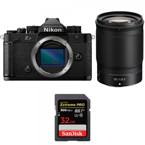 Nikon Zf + 85mm f/1.8 S + 1 SanDisk 32GB Extreme PRO UHS-II SDXC 300 MB/s-1