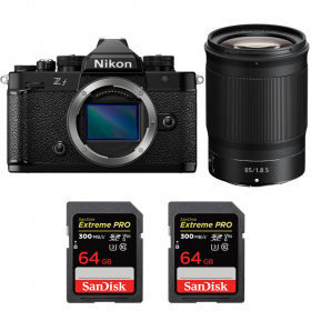 Nikon Zf + 85mm f/1.8 S + 2 SanDisk 64GB Extreme PRO UHS-II SDXC 300 MB/s-1