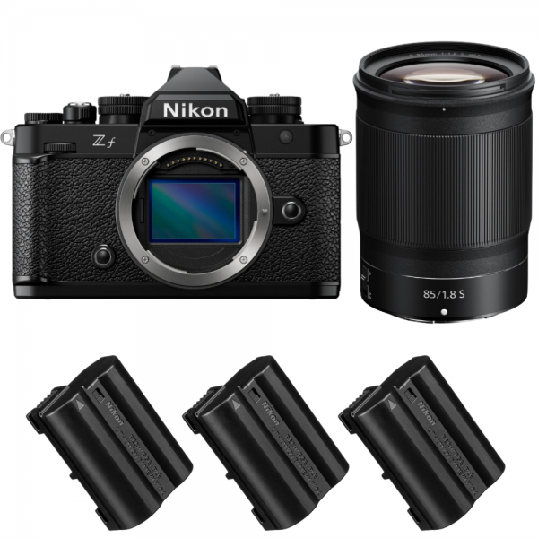 Nikon Zf + 85mm f/1.8 S + 3 Nikon EN-EL15C|MCZ DIRECT