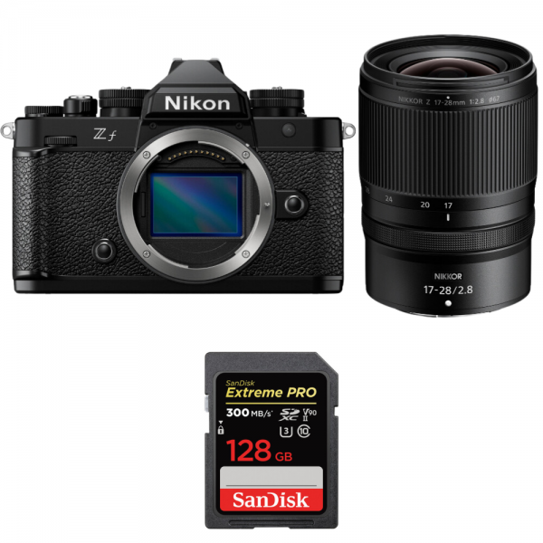 Nikon Zf + 17-28mm f/2.8 + 1 SanDisk 128GB Extreme PRO UHS-II SDXC 300 MB/s-1