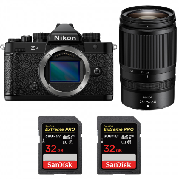 Nikon Zf + 28-75mm f/2.8 + 2 SanDisk 32GB Extreme PRO UHS-II SDXC 300 MB/s-1