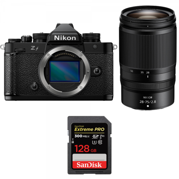 Nikon Zf + 28-75mm f/2.8 + 1 SanDisk 128GB Extreme PRO UHS-II SDXC 300 MB/s-1