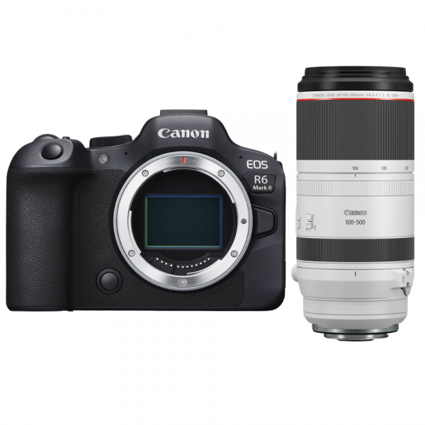 Canon EOS R6 Mark II + RF 100-500mm f/4.5-7.1 L IS USM - Appareil photo hybride plein format|MCZ DIRECT