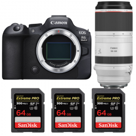 Canon EOS R6 Mark II + RF 100-500mm f/4.5-7.1 L IS USM + 3 SanDisk 64GB Extreme PRO UHS-II SDXC 300 MB/s-1