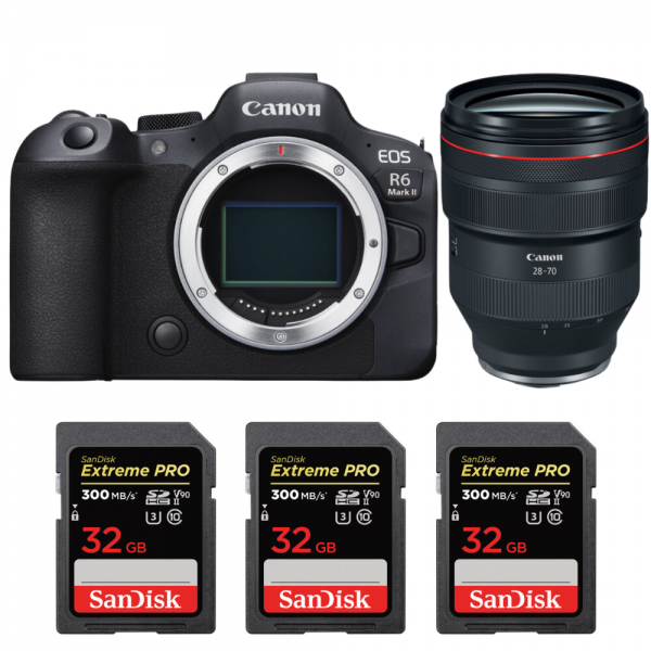 Canon EOS R6 Mark II + RF 28-70mm f/2 L USM + 3 SanDisk 32GB Extreme PRO UHS-II SDXC 300 MB/s-1