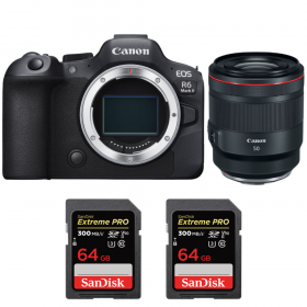 Canon EOS R6 Mark II + RF 50mm f/1.2 L USM + 2 SanDisk 64GB Extreme PRO UHS-II SDXC 300 MB/s-1