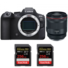 Canon EOS R6 Mark II + RF 50mm f/1.2 L USM + 2 SanDisk 256GB Extreme PRO UHS-II SDXC 300 MB/s-1