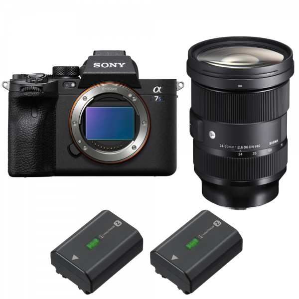 Sony A7S III + Sigma 24-70mm f/2.8 DG DN Art + 2 Sony NP-FZ100|MCZ DIRECT