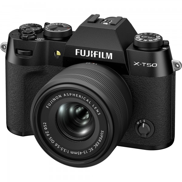 Fujifilm X-T50 Negro + 15-45mm f/3.5-5.6 OIS PZ|MCZ DIRECT