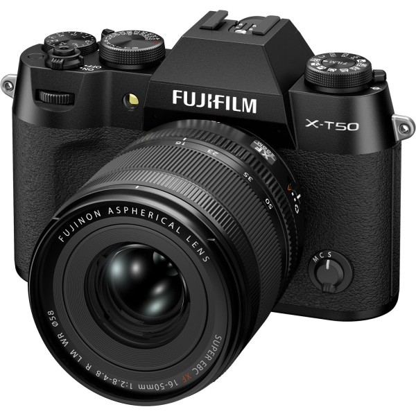 Fujifilm X-T50 Black + 16-50mm f/2.8-4.8 R LM WR|MCZ DIRECT