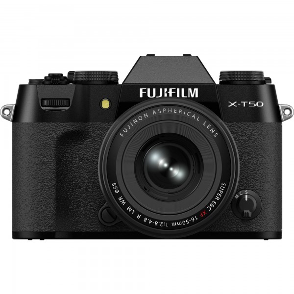 Fujifilm X-T50 Black + 16-50mm f/2.8-4.8 R LM WR|MCZ DIRECT