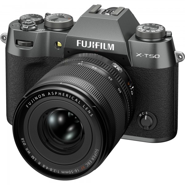 Fujifilm X-T50 Charcoal Silver + 16-50mm f/2.8-4.8 R LM WR|MCZ DIRECT