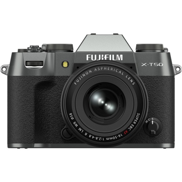 Fujifilm X-T50 Charcoal Silver + 16-50mm f/2.8-4.8 R LM WR|MCZ DIRECT