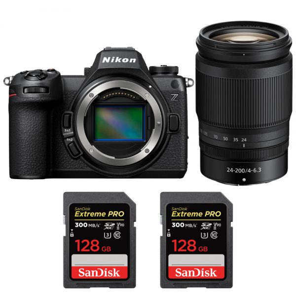 Nikon Z6 III + Z 24-200mm f/4-6.3 VR + 2 SanDisk 128GB Extreme PRO UHS-II SDXC 300 MB/s-1