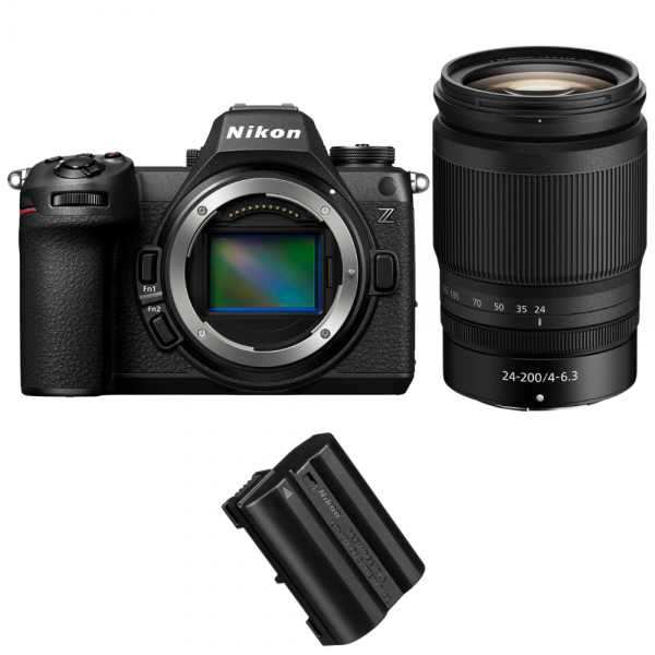 Nikon Z6 III + Z 24-200mm f/4-6.3 VR + 1 Nikon EN-EL15c-1