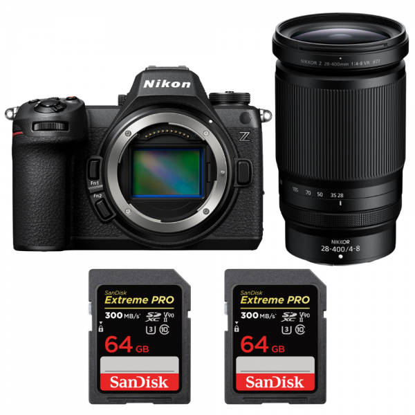 Nikon Z6 III + Z 28-400mm f/4-8 VR + 2 SanDisk 64GB Extreme PRO UHS-II SDXC 300 MB/s-1