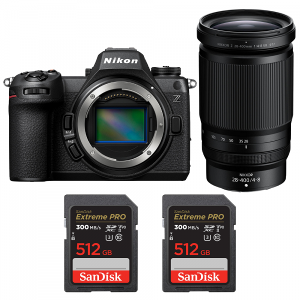 Nikon Z6 III + Z 28-400mm f/4-8 VR + 2 SanDisk 512GB Extreme PRO UHS-II SDXC 300 MB/s-1