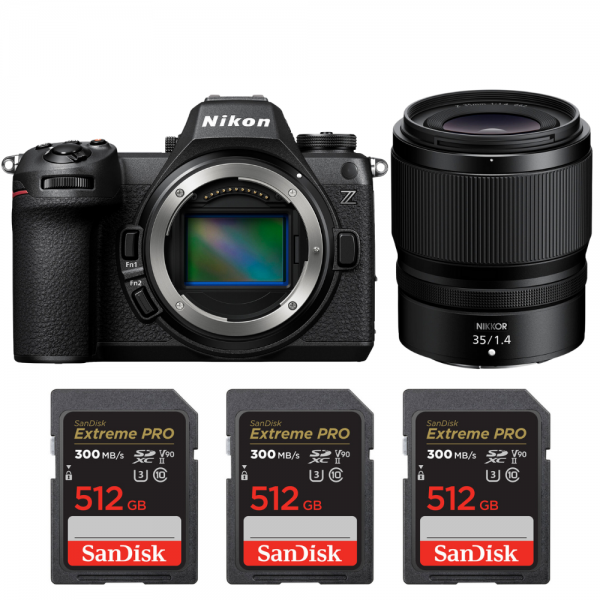 Nikon Z6 III + Z 35mm f/1.4 + 3 SanDisk 512GB Extreme PRO UHS-II SDXC 300 MB/s-1