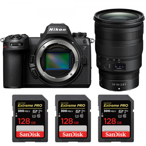 Nikon Z6 III + Z 24-70mm f/2.8 S + 3 SanDisk 128GB Extreme PRO UHS-II SDXC 300 MB/s-1