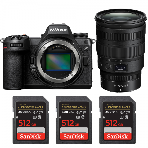 Nikon Z6 III + Z 24-70mm f/2.8 S + 3 SanDisk 512GB Extreme PRO UHS-II SDXC 300 MB/s-1