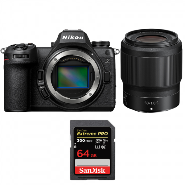 Nikon Z6 III + Z 50mm f/1.8 S + 1 SanDisk 64GB Extreme PRO UHS-II SDXC 300 MB/s-1