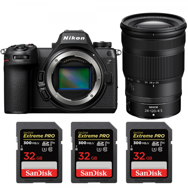 Nikon Z6 III + Z 24-120mm f/4 S + 3 SanDisk 32GB Extreme PRO UHS-II SDXC 300 MB/s-1