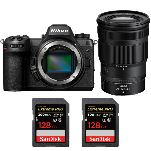 Nikon Z6 III + Z 24-120mm f/4 S + 2 SanDisk 128GB Extreme PRO UHS-II SDXC 300 MB/s|MCZ DIRECT