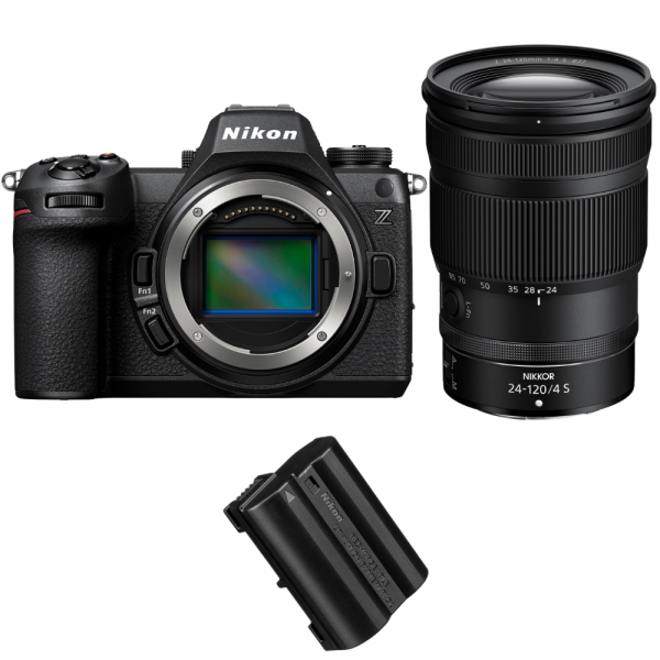 Nikon Z6 III + Z 24-120mm f/4 S + 1 Nikon EN-EL15c-1