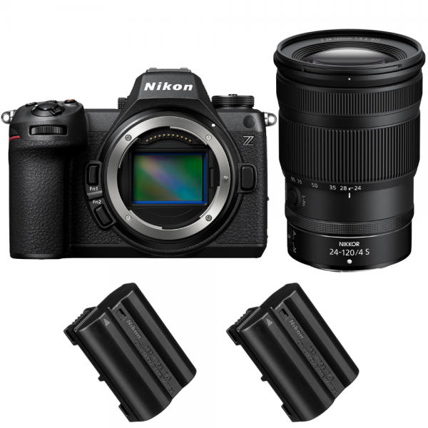 Nikon Z6 III + Z 24-120mm f/4 S + 2 Nikon EN-EL15c-1