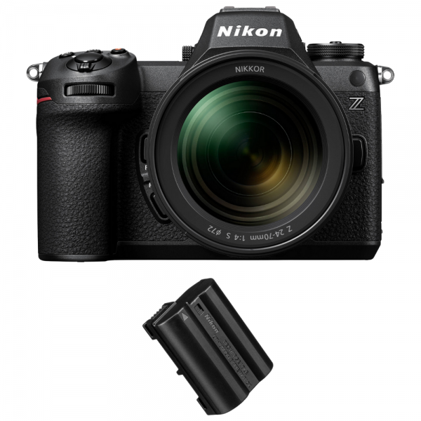 Nikon Z6 III + Z 24-70mm f/4 S + 1 Nikon EN-EL15c-1