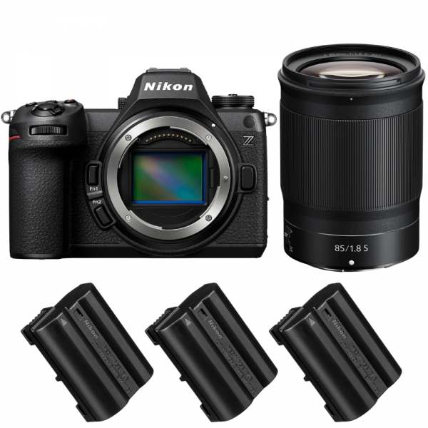 Nikon Z6 III + Z 85mm f/1.8 S + 3 Nikon EN-EL15c|MCZ DIRECT