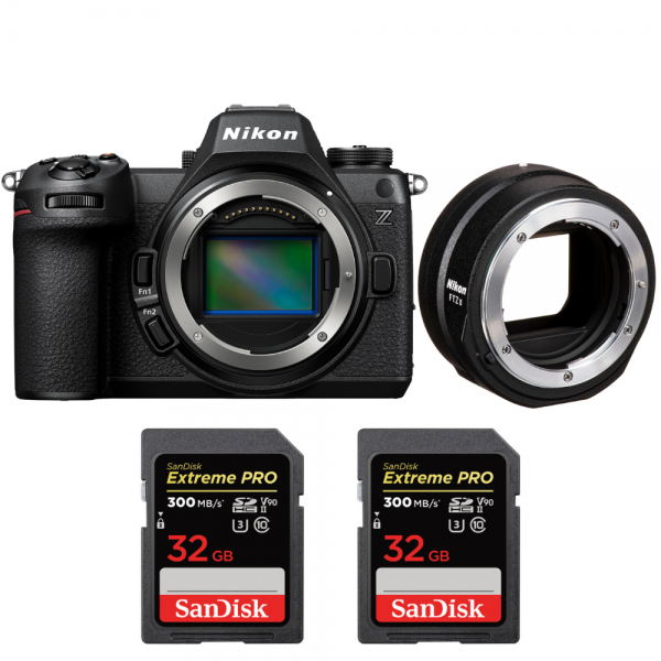 Nikon Z6 III + FTZ II + 2 SanDisk 32GB Extreme PRO UHS-II SDXC 300 MB/s-1