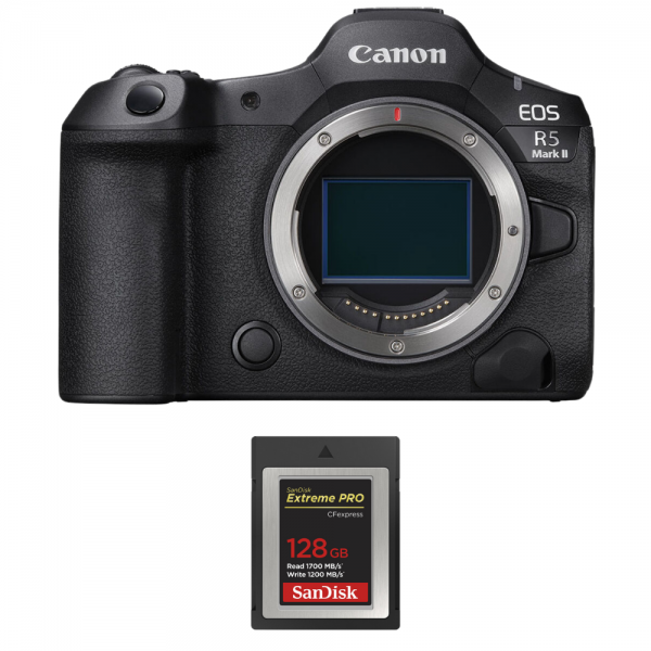 Canon EOS R5 Mark II + 1 SanDisk 128GB Extreme PRO CFexpress Type B-1