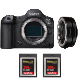 Canon EOS R5 Mark II + EF-EOS R + 2 SanDisk 256GB Extreme PRO CFexpress Type B-1