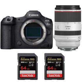 Canon EOS R5 Mark II + RF 70-200mm f/2.8 L IS USM + 2 SanDisk 64GB Extreme PRO UHS-II SDXC 300 MB/s-1