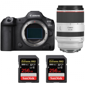 Canon EOS R5 Mark II + RF 70-200mm f/2.8 L IS USM + 2 SanDisk 256GB Extreme PRO UHS-II SDXC 300 MB/s-1