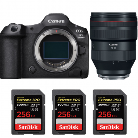 Canon EOS R5 Mark II + RF 28-70mm f/2 L USM + 3 SanDisk 256GB Extreme PRO UHS-II SDXC 300 MB/s-1