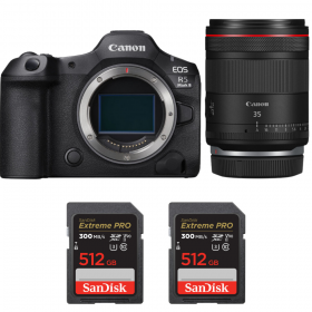 Canon EOS R5 Mark II + RF 35mm f/1.4 L VCM + 2 SanDisk 512GB Extreme PRO UHS-II SDXC 300 MB/s-1