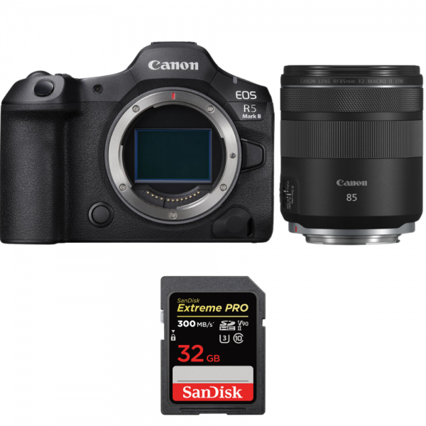 Canon EOS R5 Mark II + RF 85mm f/2 Macro IS STM + 1 SanDisk 32GB Extreme PRO UHS-II SDXC 300 MB/s-1