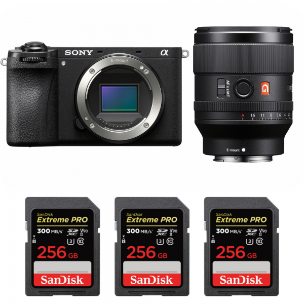 Sony A6700 + FE 35mm f/1.4 GM + 3 SanDisk 256GB Extreme PRO UHS-II SDXC 300 MB/s|MCZ DIRECT