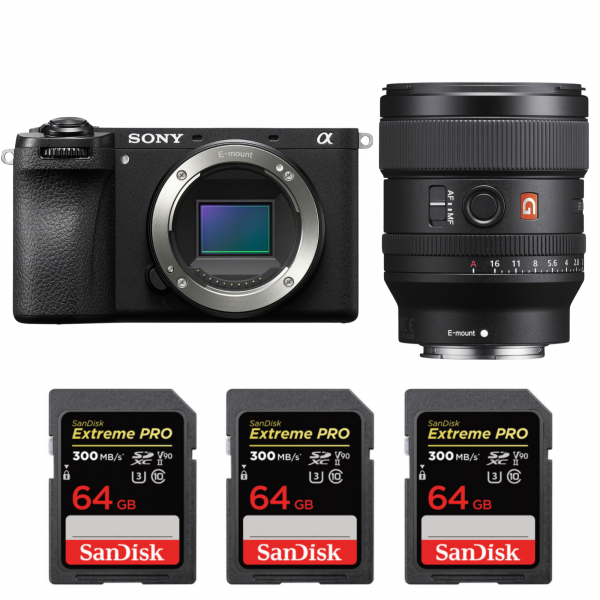 Sony A6700 + FE 24mm f/1.4 GM + 3 SanDisk 64GB Extreme PRO UHS-II SDXC 300 MB/s-1