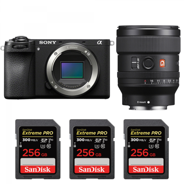 Sony A6700 + FE 24mm f/1.4 GM + 3 SanDisk 256GB Extreme PRO UHS-II SDXC 300 MB/s-1