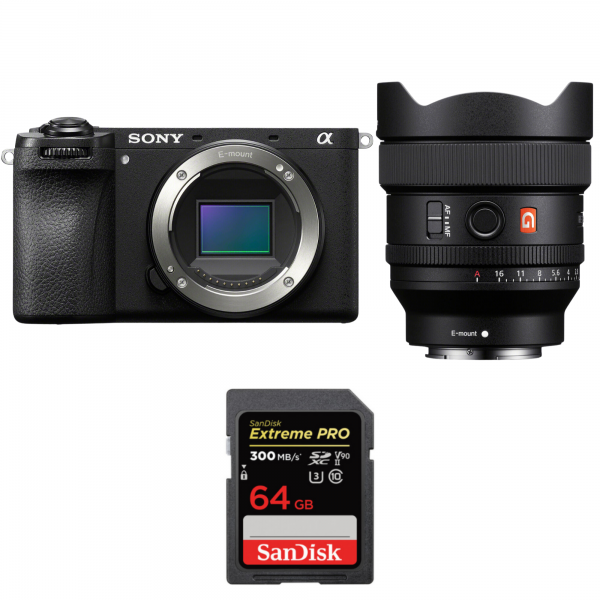 Sony A6700 + FE 14mm f/1.8 GM + 1 SanDisk 64GB Extreme PRO UHS-II SDXC 300 MB/s-1