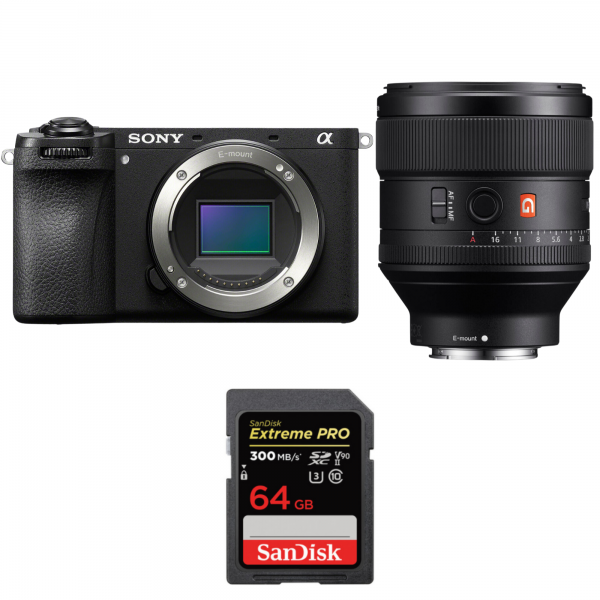 Sony A6700 + FE 85mm f/1.4 GM + 1 SanDisk 64GB Extreme PRO UHS-II SDXC 300 MB/s-1