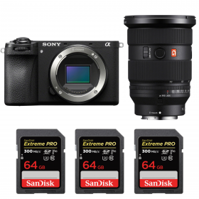 Sony A6700 + FE 24-70mm f/2.8 GM II + 3 SanDisk 64GB Extreme PRO UHS-II SDXC 300 MB/s-1